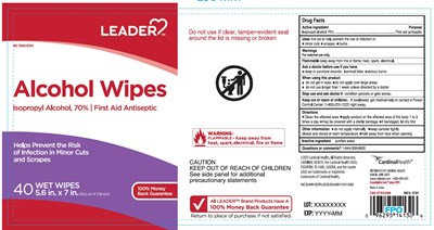 Label (Leader Alcohol Wipes)